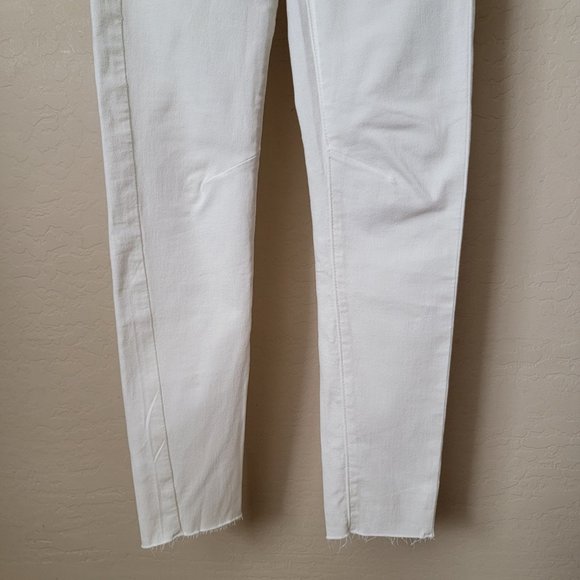 Free People We the Free Miles Away White Skinny Denim Jeans - Picture 9 of 16